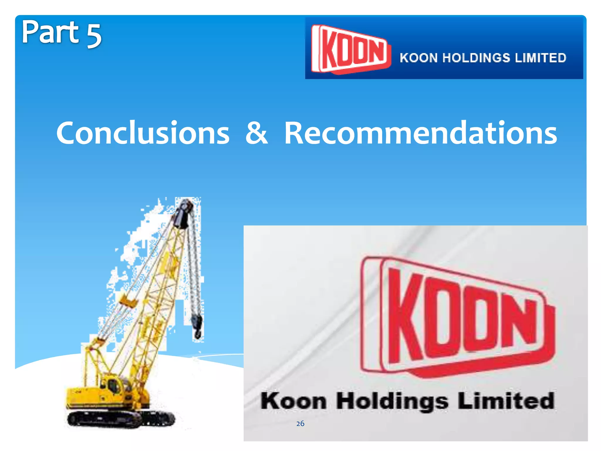 Conclusions & Recommendations




             26
 