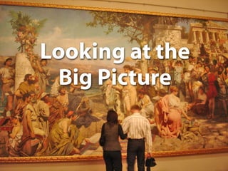 Looking at the
  Big Picture
 