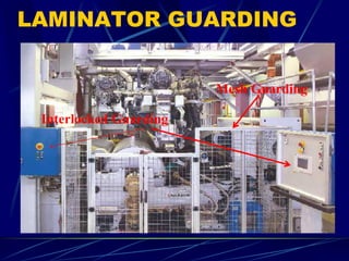 LAMINATOR GUARDING
Interlocked Guarding
Mesh Guarding
 