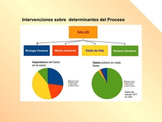 Intervenciones sobre determinantes del Proceso
 