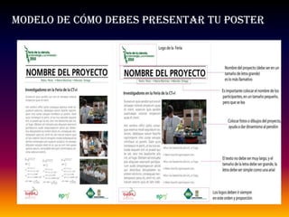 MODELO DE CÓMO DEBES PRESENTAR TU POSTER
 