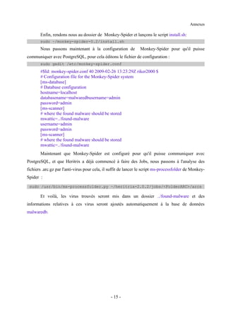 Mise en place d'une solution de détection des pirates et des malwares dans les sites tunisiens