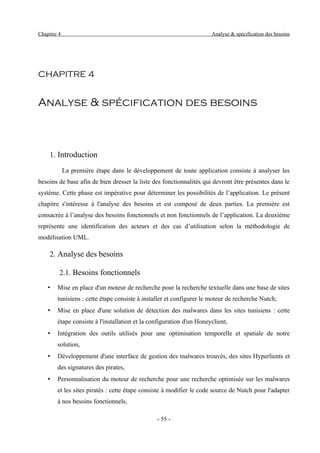 Mise en place d'une solution de détection des pirates et des malwares dans les sites tunisiens
