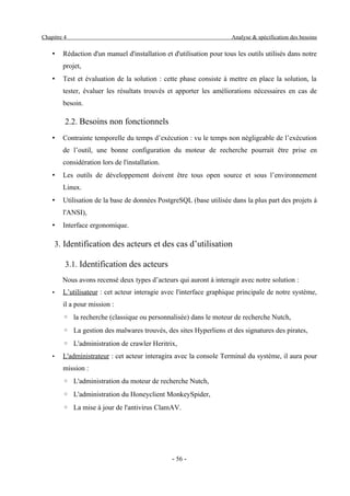 Mise en place d'une solution de détection des pirates et des malwares dans les sites tunisiens