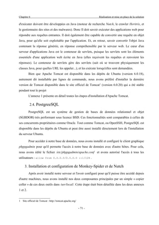 Mise en place d'une solution de détection des pirates et des malwares dans les sites tunisiens