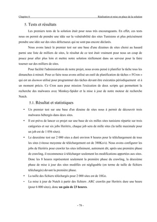 Mise en place d'une solution de détection des pirates et des malwares dans les sites tunisiens