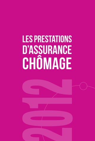 LES PRESTATIONS 
D’ASSURANCE 
CHÔMAGE 
 