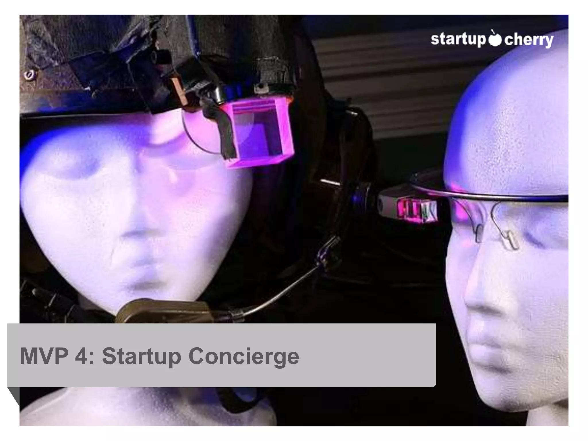 MVP 4: Startup Concierge 
 