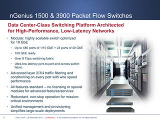 NetScout nGeniusONE overview | PPTX