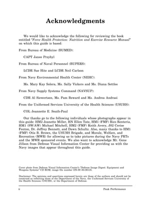 Nutrition and Exercise | PDF