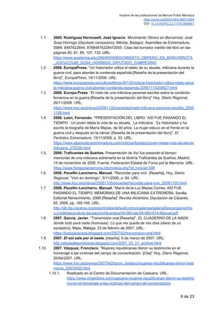 Informe de impacto de publicaciones de Manuel Pulido Mendoza PDF