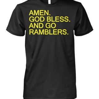 Amen God Bless And Go Ramblers Shirt  Amen God Bless And Go Ramblers Shirt