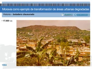 Historia – botadero clausurado

• 17.000 hab




1984
 