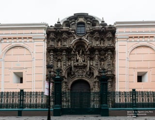 Iglesia de San Agustín, Lima, Perú
Arquitecto desconocido
1573-1908
 