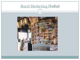 Rural Marketing (India)
 