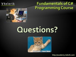 00 Fundamentals of csharp course introduction | PPT