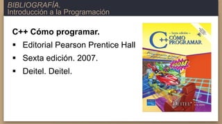 Asignatura: Introducción a la Programación. | PDF