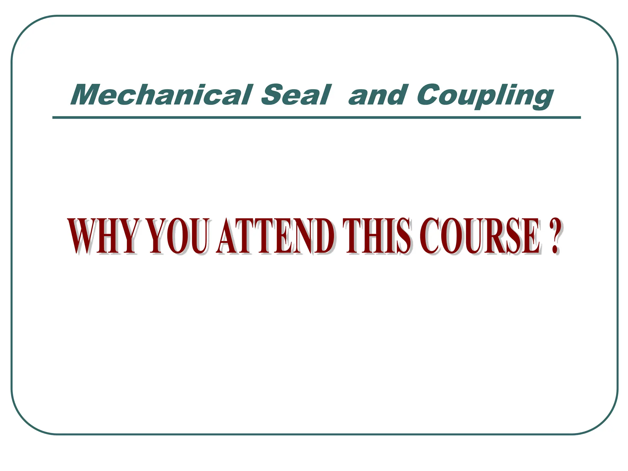 Introduction To The Mechanical Seal Theory And Classification And Types introduction-to-the-mechanical-seal-theory-and-classification-and-types