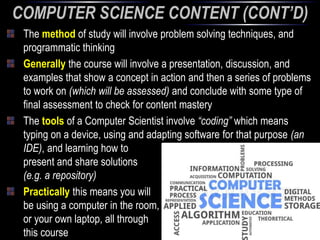 Introduction To Computer Science (getting started) | PPTX
