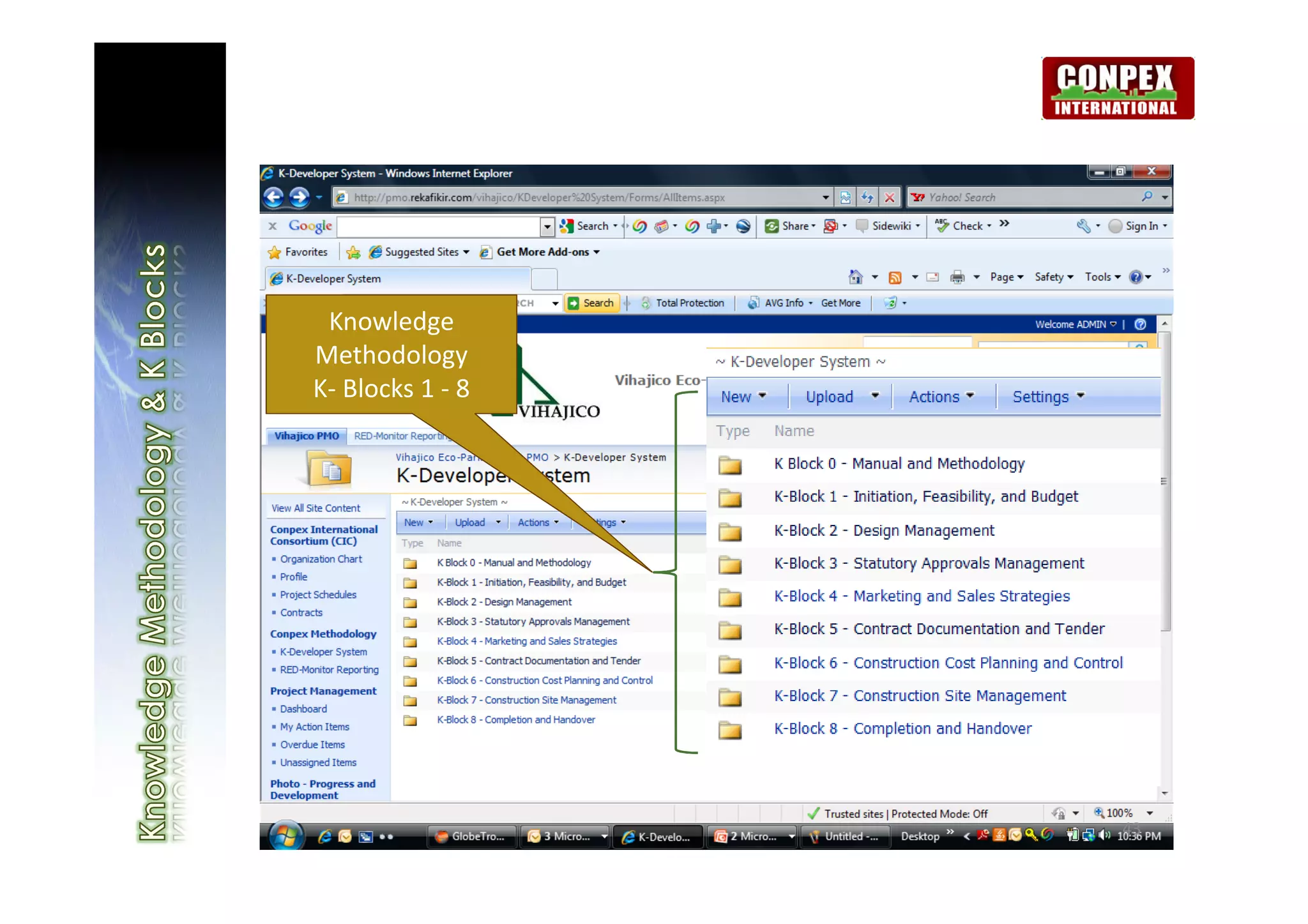 Knowledge
Methodology
K- Blocks 1 - 8




                  43
 