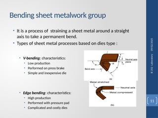 00 - LAB - Unit- 4 Sheet Metal Working Processes.pptx