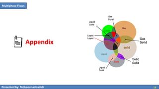 Presented by: Mohammad Jadidi 18
Appendix
Multiphase Flows
 