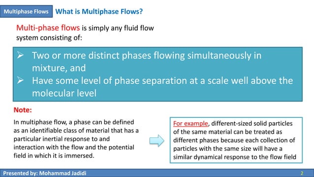 00 multiphase flows - intorduction | PDF