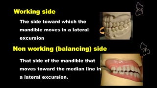 01- Occlusion in prosthodontics introduction -5th year | PPTX