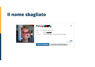 Il nome sbagliato
 