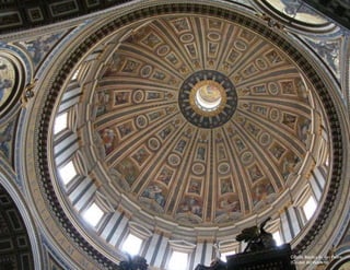 Cúpula Basílica de San Pedro
(Ciudad delVaticano)
 