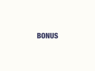 BONUS
 