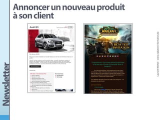 Conception d'une newsletter