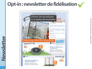 Conception d'une newsletter