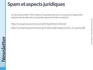 Conception d'une newsletter