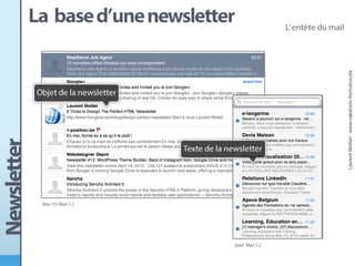 Conception d'une newsletter