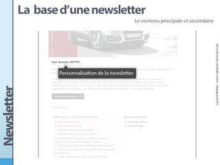 Conception d'une newsletter