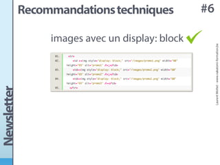 Conception d'une newsletter