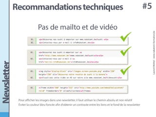 Conception d'une newsletter