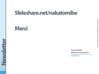 Conception d'une newsletter