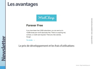 Conception d'une newsletter