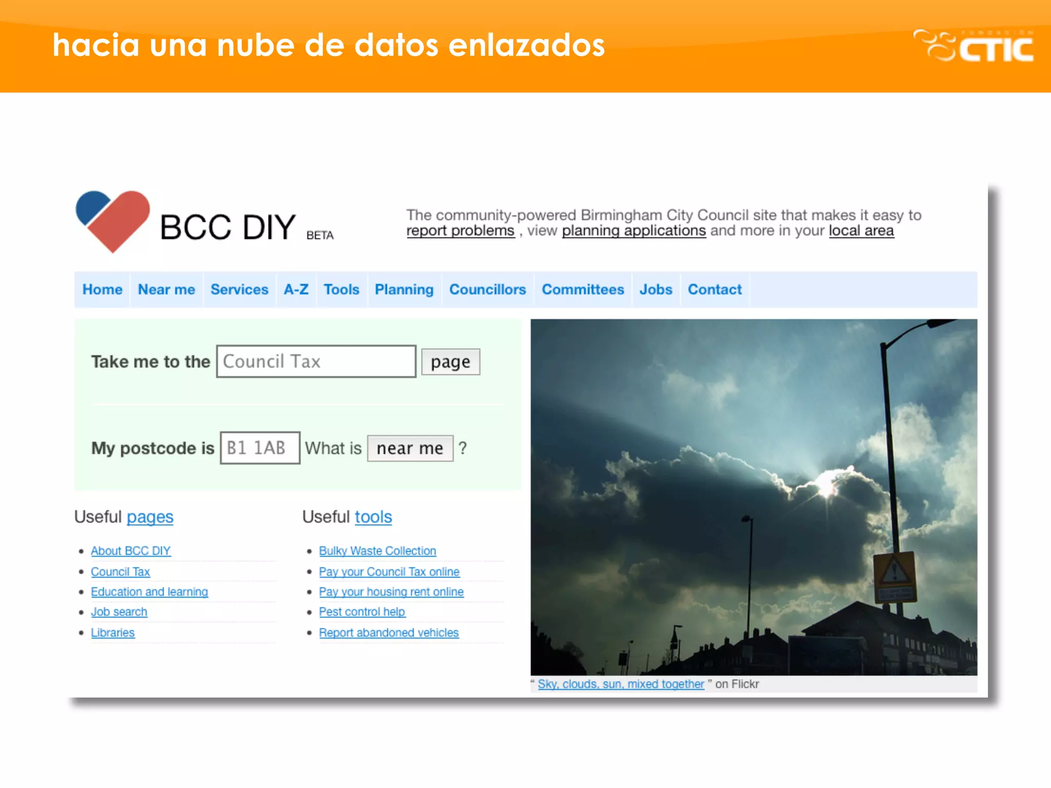 hacia una nube de datos enlazados
 