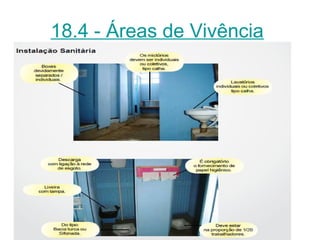 18.4 - Áreas de Vivência
 