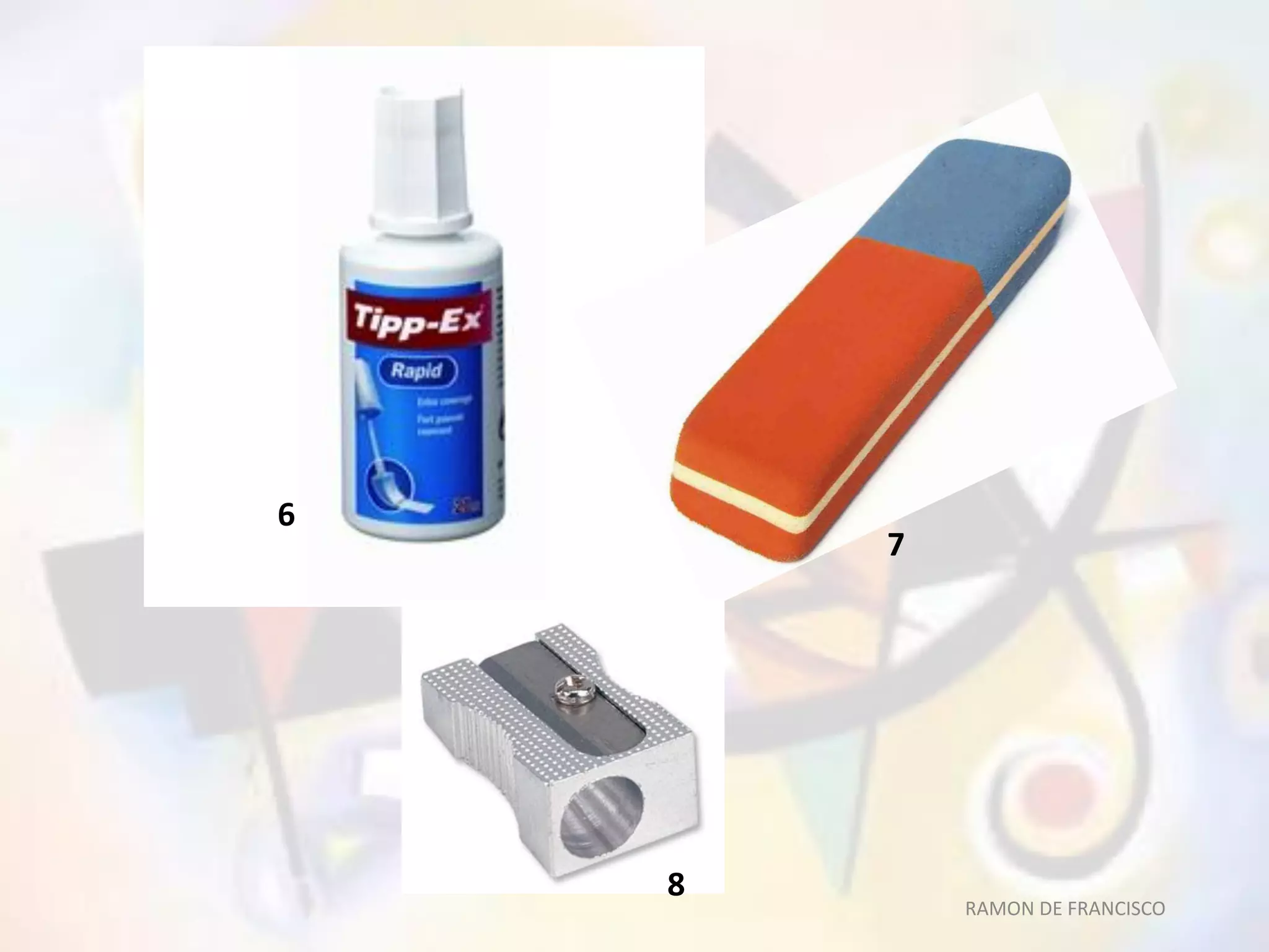 RAMON DE FRANCISCO 
6 
7 
8 
 