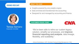 One Lineage Workday How to Make Data and Analytics Central to Your Finance Digital ...