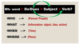 Wh-questions (B3) 2 | PPTX