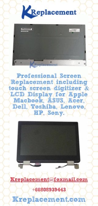 MV238FHM-N20 LED LCD Display Screen 30 Pins
