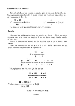 000  maestro tornero