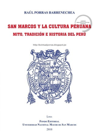 San Marcos y la cultura peruana