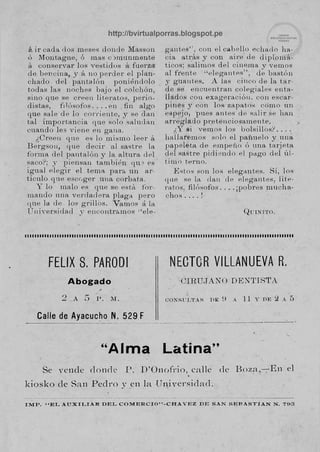 Revista Alma Latina #1
