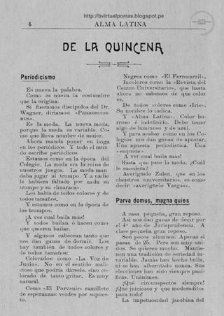 Revista Alma Latina #1